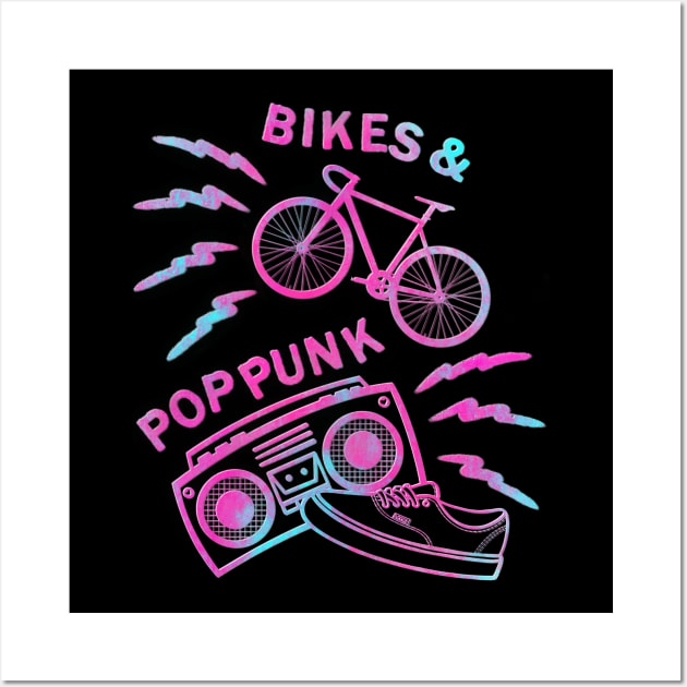 Bikes and Pop Punk Wall Art by CooperativeCompassion 